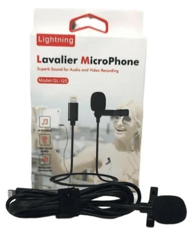 Microfono Solapero p/Celular Lightning JH-041

